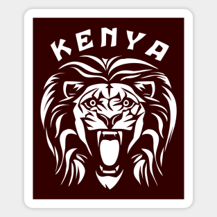 Lion Face | Kenya Magnet